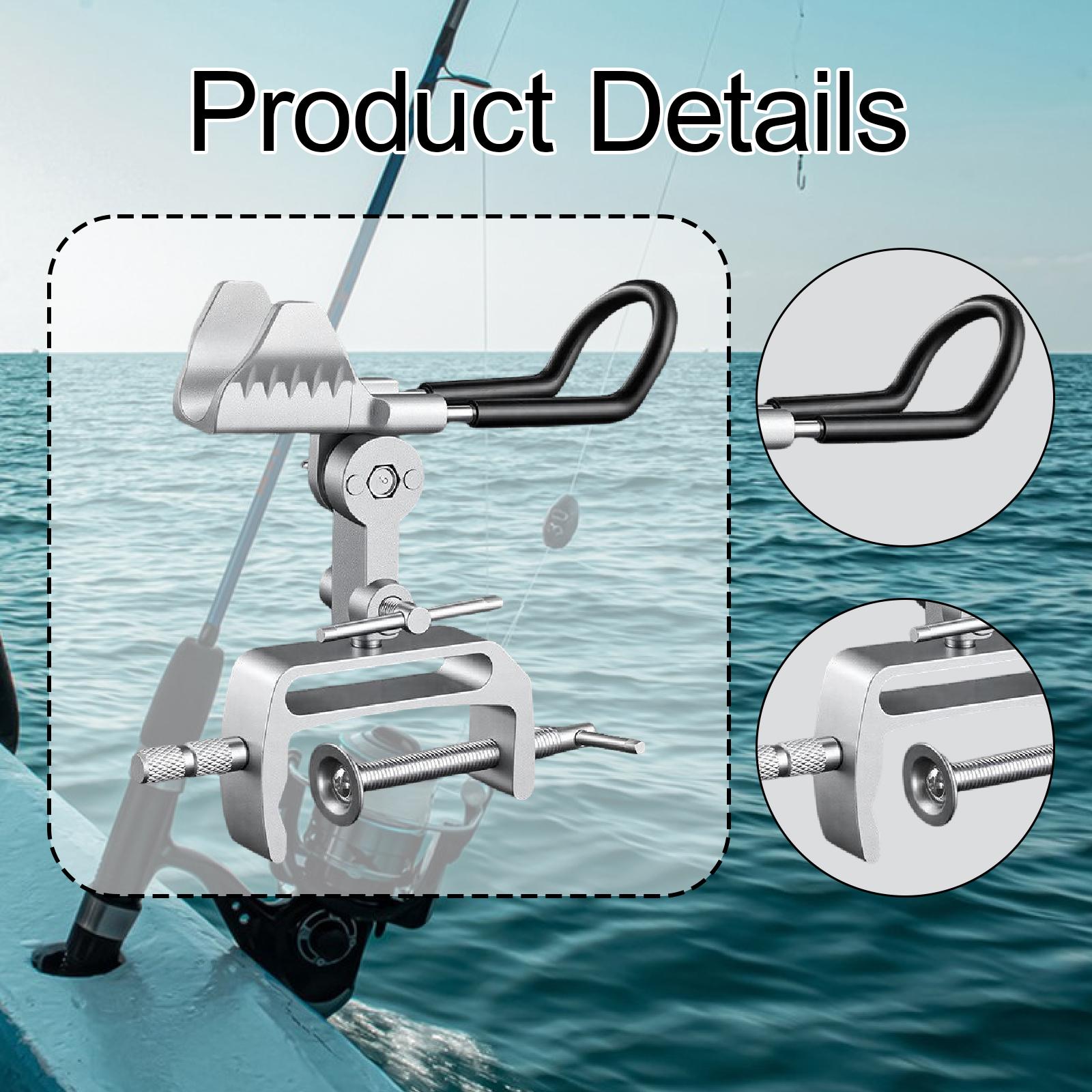 Boat Fishing Rod Holder Clamp  - Fishing Kayak Crate 评论和价格